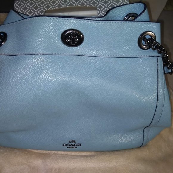 Coach Turnlock Edie Purse - Picture 3 of 13